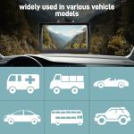 GPS Navigator for Car Truck RV - 7'' HD Touchscreen Navigation System, Latest 2025 Maps Free Lifetime Updates, Speed & Red Light Warning, Turn-by-Turn Voice Guidance, GPS Navigation for All Cars