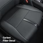 DiffCar for Ford F150 Seat Covers 2015-2022 2023 2024 2025,Full Set Leather Waterproof Black Trucks Pickup Seat Covers Custom Fit for Ford F150 Accessories,Car Seat Cover for SuperCrew/CrewCab(XL,XLT)