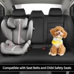 EKR Camry Seat Cover for Toyota Camry L LE XLE 2012 2013 2014 2015 2016 2017 (Not for Hybrid) Leather Car Seat Cover Full Set for Trucks SUV-Faux Leather (Black)