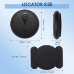 Tracking Devices for Cars Hidden, Undetectable GPS Tracker for Vehicles, Mini Tracker Device, No Monthly Fee Subscription No SIM Card Required, Available for iOS Find My, Splashproof