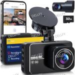 4K Ultra HD Dash Cam with Dual Cameras