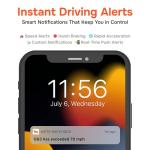 GPS Tracker for Vehicles, No Monthly Fee, No Subscription with Real-Time Location, Mileage Tracking, Speeding Monitoring, Route History, Geofence, OBD, for Fleets & Families, USA, Moto Watchdog