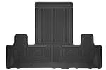 Husky Liners Weatherbeater Floor Mats | Fits 2018-2024 Ford Expedition; Lincoln Navigator | 3rd Row, 1-pc Black - 14351