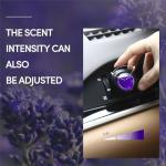 Car Air Freshener Vent Clips, 8 Pack, Provides Long-Lasting Scent, Up to 240 Days, Odor Eliminator (Lavender)