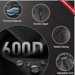 Comnova Tire Storage Cover - 600D Tire Cover for Trucks SUV Camper RV Trailer, Waterproof Heavy Duty Fade-Resistant Seasonal Spare Tire Storage Bags, Fits Tire Diameter 32 Inch Tire