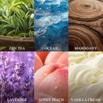 AROIC 12 Pack Car Air Freshener, Car Smell Air Freshener Diffuser Essential Oil Scent for Women & Men, Car Accessories Interior, Hanging Automotive Light Fragrance with Many Flavors