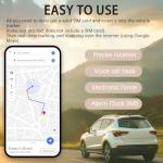 Mini GPS Tracker for Vehicles: Tracker Device for Vehicles No Subscription No Monthly Fee Car Tracker Device Hidden Magnetic Real-Time Tracking for Cars Kids Dogs (GF11-M7)
