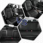 Skechers Memory Foam Car Seat Covers, Air Cool Mesh Thick Seat Covers, Airbag Compatible Car Seat Cover, Automotive Comfort Protection for Most Cars,Vans,Trucks, SUVs,Black