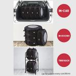 Rosefray Seasonal Tire Totes, Spare Tire Cover, Portable Winter Wheel, Handle for Easy Transportation, Fits Tires Tire Diameters 21” to 31.5”, Set of 4 Bags Black