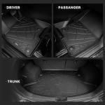 KARPAL Floor Mats for 2017-2025 Mazda CX-5, All Weather TPE Custom Fit Floor Liners Car Mats Accessories, 1st & 2nd Row & Cargo Liner