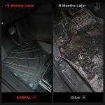 KARPAL Floor Mats for 2017-2025 Mazda CX-5, All Weather TPE Custom Fit Floor Liners Car Mats Accessories, 1st & 2nd Row & Cargo Liner