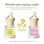 HoogaLife Car Air Freshener Diffuser 6 Pack Hanging Air Freshener - Vanilla Scents Car Freshener for Women, 45+ Days Long Lasting Fragrance Made in USA