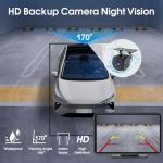 Carplay Screen for Car, 7" HD Wireless Portable Car Play Touchscreen Stereo with Android Auto Mirror Link/Backup Camera/GPS Navigation/Satellite Radio for All Vehicles