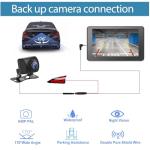 Carplay Screen for Car, 7" HD Wireless Portable Car Play Touchscreen Stereo with Android Auto Mirror Link/Backup Camera/GPS Navigation/Satellite Radio for All Vehicles