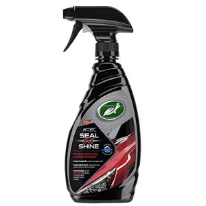 Turtle Wax ICE Seal N Shine, Car Wax Sealant, High Gloss Shine, Insane Water Beading and Durable Paint Protection, Carnauba Wax Infused, For Paint, Wheels, Glass, Plastics and More, 16oz (Pack of 1)