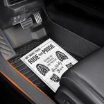 ToBeAce 100 Pcs Paper Floor Mats for Cars, Disposable Automotive Floor Mats for Car Detailing, Waterproof Car Paper Foot Pad Protectors for Auto Dealership, Detailing Service (White, 16"x20")