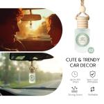 Veloz Car Air Freshener-Vanilla Mist Scent Car Fresheners Long Lasting Essential Oil Car Diffuser- Cute Car Accessories for Women Interior without Methyl Carbitol&Hexylene Glycol