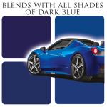 Car Gods Diamond Custom Color Dark Blue 17 fl oz – 3-in-1 Polish to Restore Faded Dark Blue Paintwork