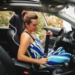 Gorla Gear 2 Pack Black Premium Universal Fit Waterproof Stain Resistant Car Seat Cover Neoprene Non-Slip Bucket Seat Dog Sweat Proof Protector Save Your Leather Cloth Seats Automotive Van Truck SUV