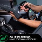 Turtle Wax Hybrid Solutions Inside Job, All Purpose Ceramic Interior Car Cleaner and Protectant, Cleans, Deodorizes and Protects Leather Car Seats, Vinyl, Rubber, and Plastic, 16 fl oz (Pack of 1)