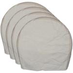 Rv Trailer Wheel Tire Covers Wheel Covers for Painting Truck, SUV, Motorhome,Trailer, Camper Fits 30-32 Inch Tire Diameter Water Resistant Dustproof Sun Snow Tire Covers