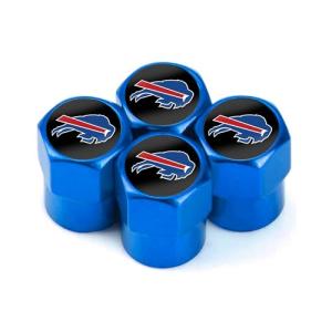 Sports Designed tire Valve stem caps,4 Pack Car Tire Air Caps Cover-car Accessories with Aluminum Alloy Valve stem caps for Car Truck SUV Motorcycle Bike. (for Blue br)