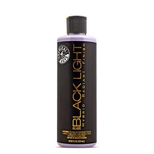 Chemical Guys Black Light Hybrid Radiant Finish - Premium Glaze and Car Sealant for Black and Dark Colors - Enhances Depth, Gloss & Protection on Cars, Trucks, SUVs & More, 16 fl oz Bottle