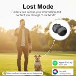 GPS Tracker for Vehicles Pair with Apple Find My(iOS Only) Real Time Global Tracking Devices for Cars Hidden Waterproof Magnetic Case No Subscribtion Mini Car Locator No Monthly Fee for Kids Pets Dogs