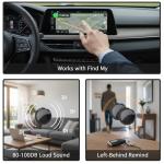 GPS Tracker for Vehicles Pair with Apple Find My(iOS Only) Real Time Global Tracking Devices for Cars Hidden Waterproof Magnetic Case No Subscribtion Mini Car Locator No Monthly Fee for Kids Pets Dogs