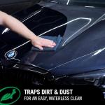 Turtle Wax Hybrid Solutions Ceramic 3-in-1 Car Detailer, Waterless Car Wash, Long-lasting HydrophobicWax Protection and High Gloss Shine, Safe For All Exterior Surfaces, 32 oz (Pack of 1)