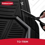 Rubbermaid Car Mat Full Set All-Weather Heavy-Duty 4 Pieces– Trim-to-Fit Universal Car Mats Full Set – Waterproof Rubber Floor Liners for Most Trucks, SUVs, Vans, and Sedans-Gray