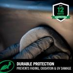 Turtle Wax Hybrid Solutions Graphene Acrylic Black Trim Restorer, Revives Exterior Car Plastic to Like New Condition, Won't Wash Off, Superior UV Protection, 10 fl oz