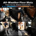 OEDRO Upgraded Floor Mats Fit for Honda Civic 2022-2026 / Acura Integra 2023-2025 (Not for Coupe Models), All Weather TPE Floor Liners, High Walled Design Civic Accessories, 1st and 2nd Row -206660