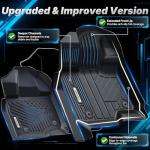 OEDRO Upgraded Floor Mats Fit for Honda Civic 2022-2026 / Acura Integra 2023-2025 (Not for Coupe Models), All Weather TPE Floor Liners, High Walled Design Civic Accessories, 1st and 2nd Row -206660