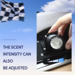 Car Air Freshener Vent Clips, 8 Pack, Provides Long-Lasting Scent, Up to 240 Days, Odor Eliminator (New Car Scent)