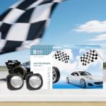 Car Air Freshener Vent Clips, 8 Pack, Provides Long-Lasting Scent, Up to 240 Days, Odor Eliminator (New Car Scent)