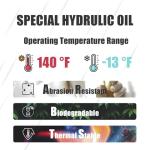 YELLOW JACKET 20 Ton Bottle Jack, Heavy-Duty Hydraulic Welded Bottle Jack, Black