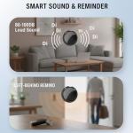 No Subscription Mini GPS Tracker for Vehicles Work with Find My(iOS Only) Magnetic Case Real Time Tracker Tag Hidden Car Location Tracking Device Global Coverage No Monthly Fee or SIM Card Required