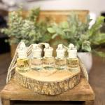 Amber & Vanilla Hanging Car Air Freshener – Long Lasting Essential Oil Diffuser for Car, Closet, Bathroom – 2-Pack Natural Scent Deodorizer