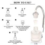 Amber & Vanilla Hanging Car Air Freshener – Long Lasting Essential Oil Diffuser for Car, Closet, Bathroom – 2-Pack Natural Scent Deodorizer