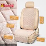 IVICY Linen Car Seat Cover for All Vehicles