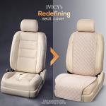 IVICY Linen Car Seat Cover for All Vehicles