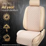 IVICY Linen Car Seat Cover for All Vehicles