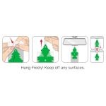 LITTLE TREES Black Ice Car Air Fresheners - 24 Pack