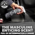 Chemical Guys AIR_224_04 Black Frost Air Freshener and Odor Eliminator, (Great for Cars, Trucks, SUVs, RVs, Home, Office, Dorm Room & More) 4 fl oz