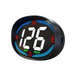 AZIJYV H2 GPS Speedometer Digital Speedometer GPS HUD Universal All Cars Head Up Display Vehicle Speed Compass MPH KMH Speed Gauge Plug and Play