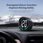 AZIJYV H2 GPS Speedometer Digital Speedometer GPS HUD Universal All Cars Head Up Display Vehicle Speed Compass MPH KMH Speed Gauge Plug and Play