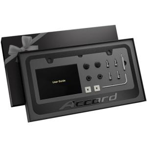 Black License Plate Frame