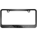 Black License Plate Frame