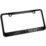 Black License Plate Frame